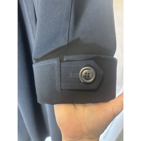 Talbots Long‎ Fully Lined Hooded Trench Coat Size 12 M2 - Picture 6 of 9